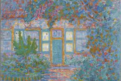 Post restauratie 
0333033
Mondriaan, P.
Huisje bij zon
52,5 x 68 cm